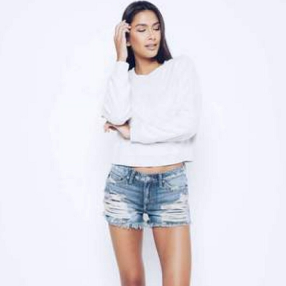 🌺LAST ONE! Distressed Shorts by Kancan🌺 - Picture 2 of 5